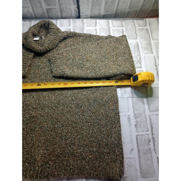 United Knitwear Vintage Green Knit Sweater Women's size M/L - Picture 4 of 10